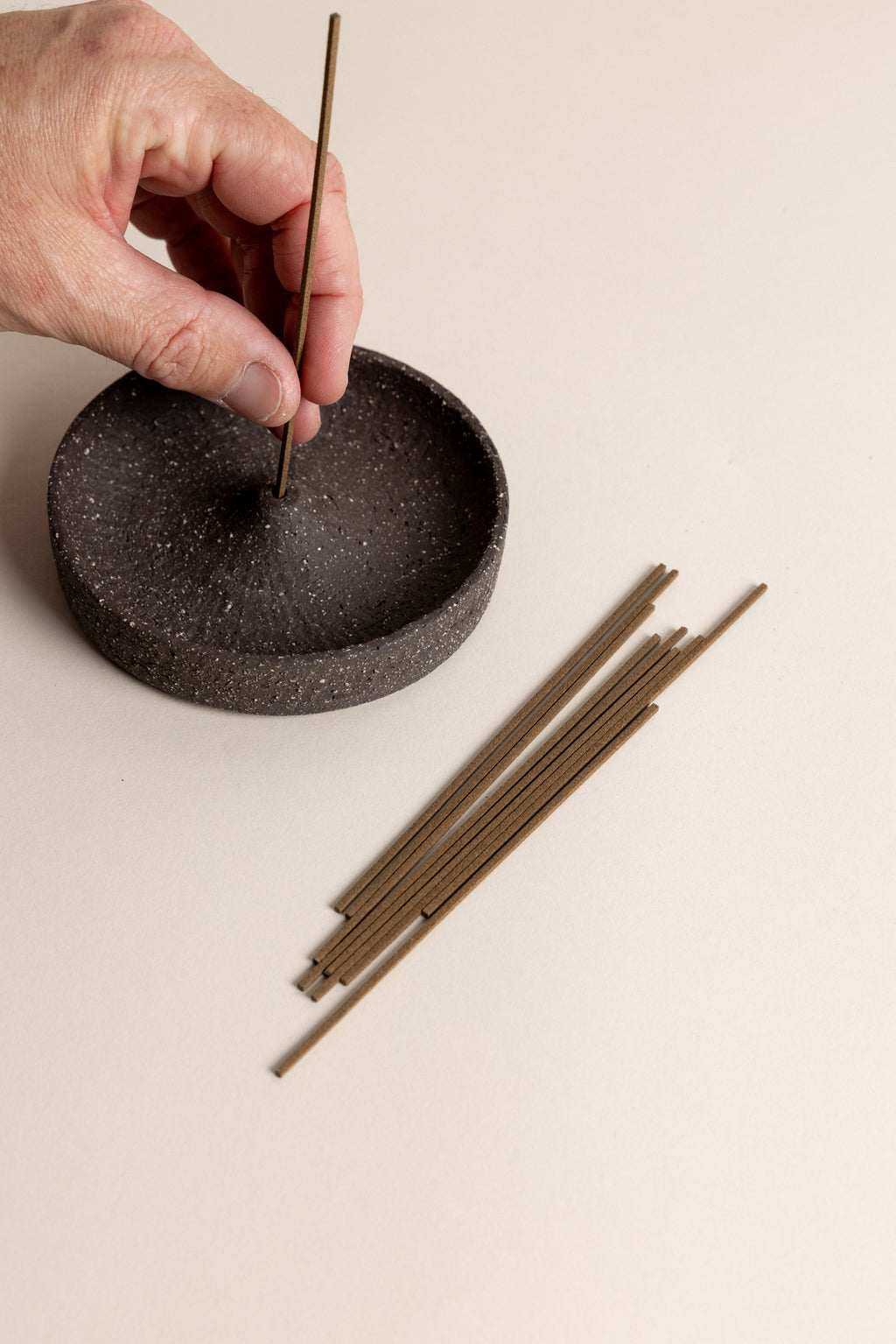 Incense Holder in Dark Brown