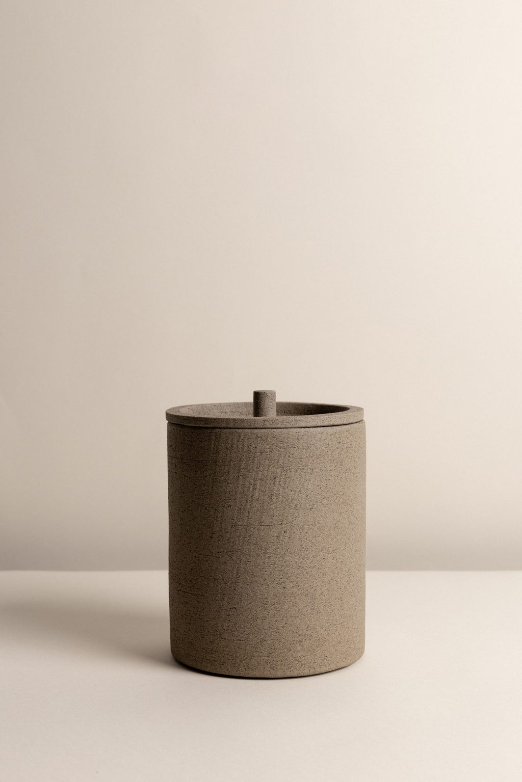 Levi Canister Grey Tall, view 1